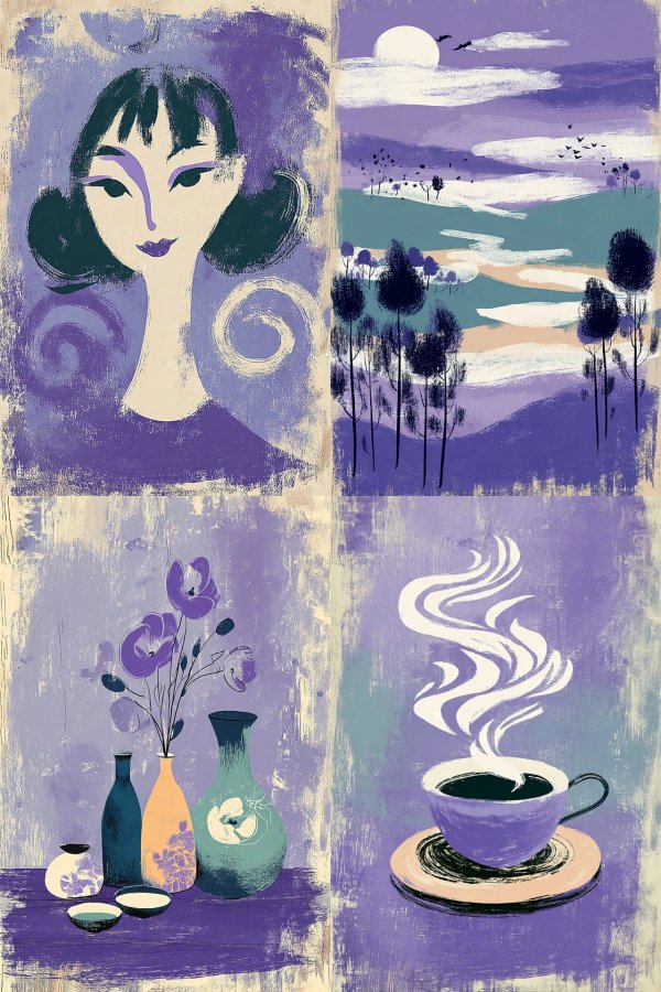 Violet Velvet Muse