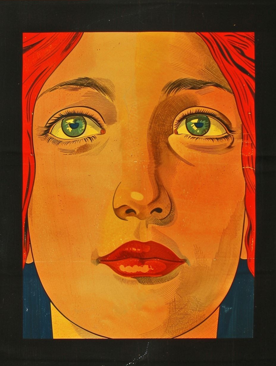 Vintage Pop Art Muse
