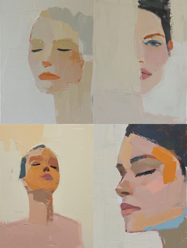 Ethereal Fragments of a Portrait