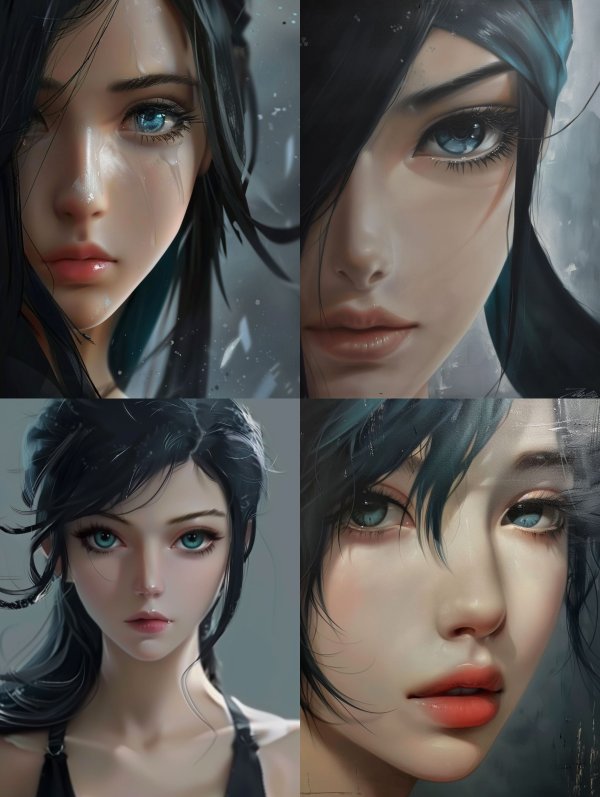 Crystal Tear Gaze