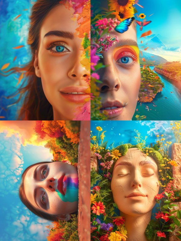Chromatic Soul Portrait