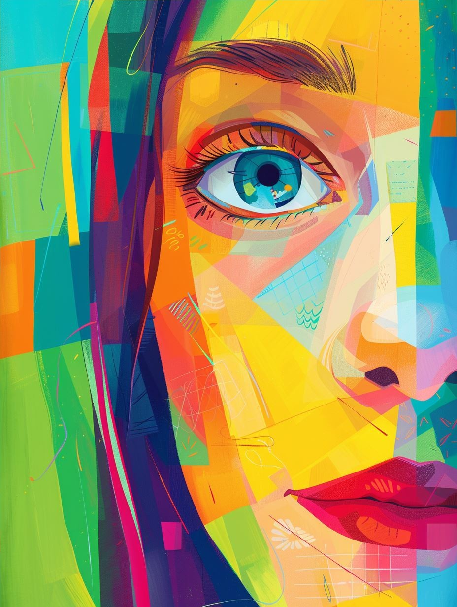 Prismatic Soul Portrait 3