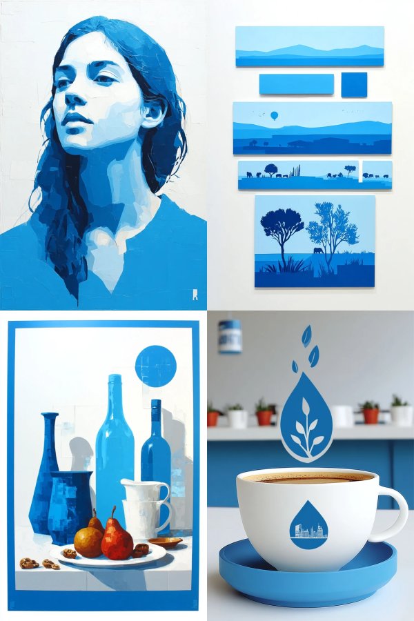Azure Dream Portrait