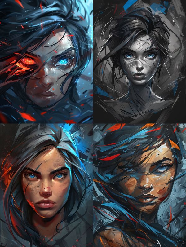 Cybernetic Soul Digital Portraits