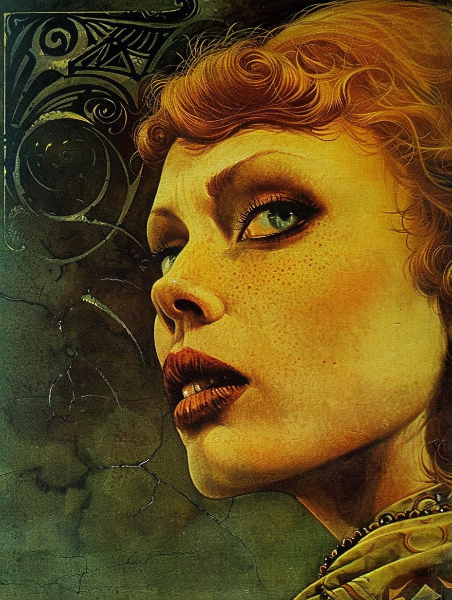 Golden Mystic Gaze