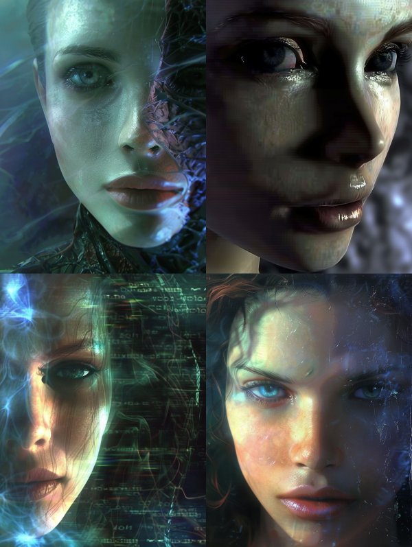 Cybernetic Ethereal Gaze