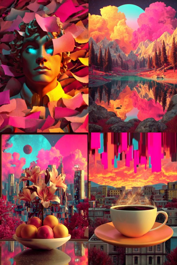 Neon Fragmented Soul