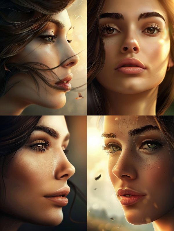 Golden Hour Ethereal Glow