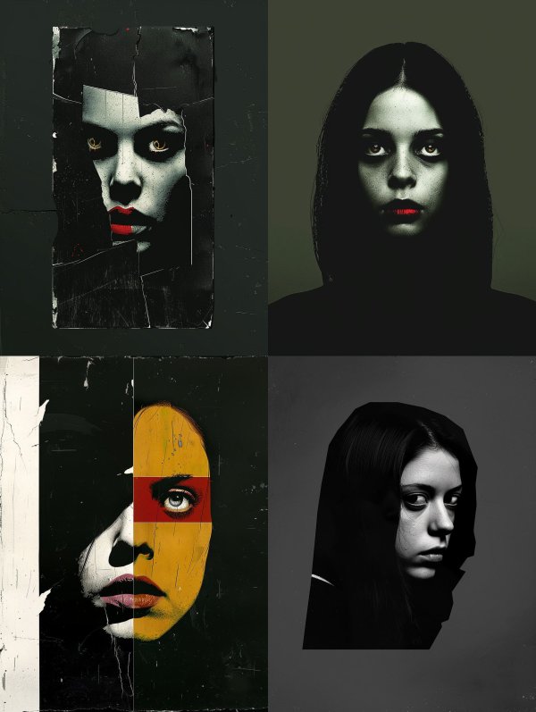 Fragmented Noir Gaze