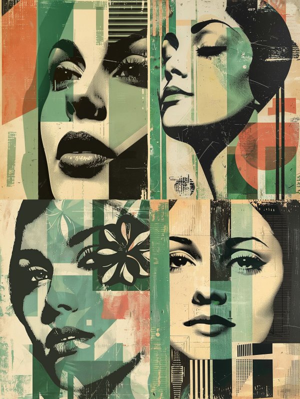 Retro Pop Collage