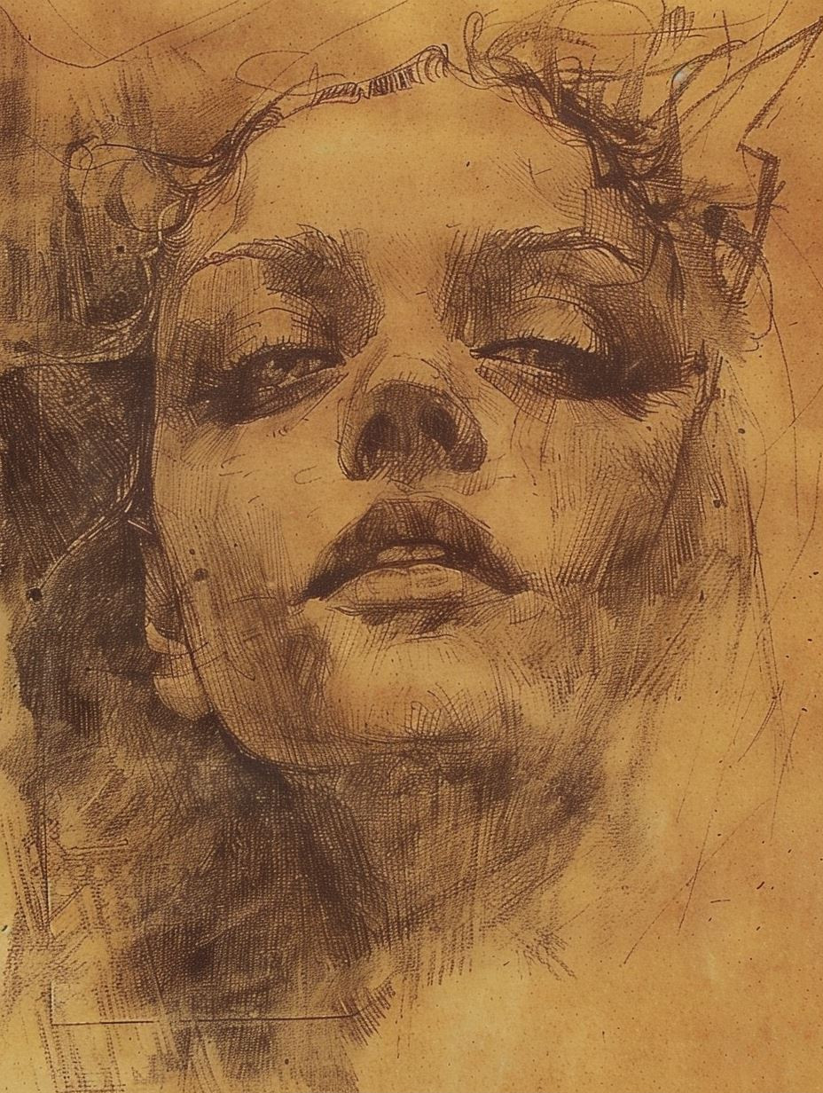 Sepia Soul Sketch