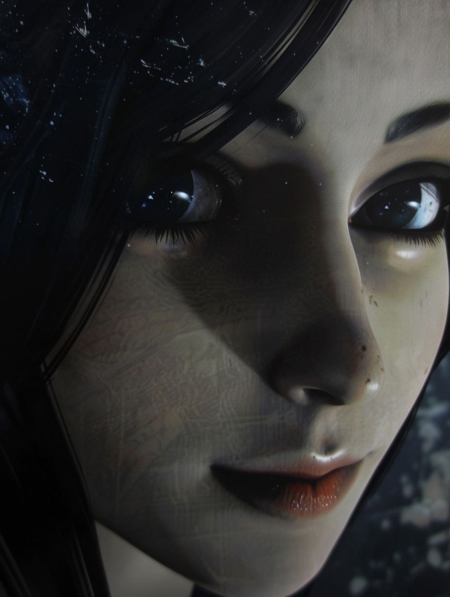 Ethereal Digital Gaze 2