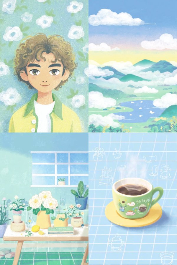 Pastel Dream Portrait