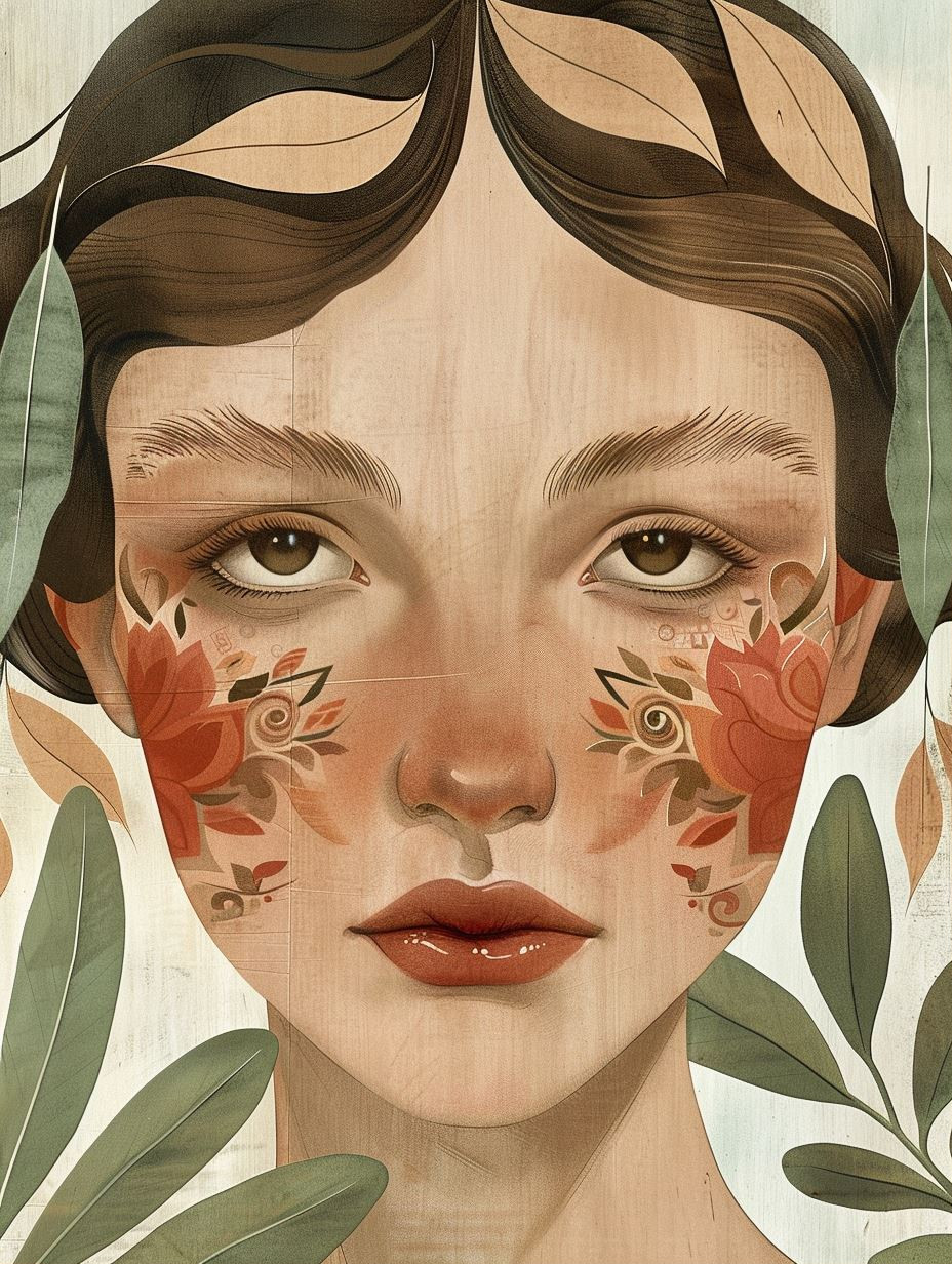 Floral Ethereal Portrait Study