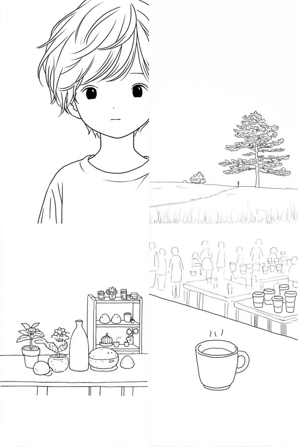 Pure Manga Lineart