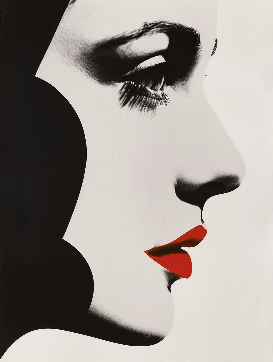 Crimson Noir Elegance