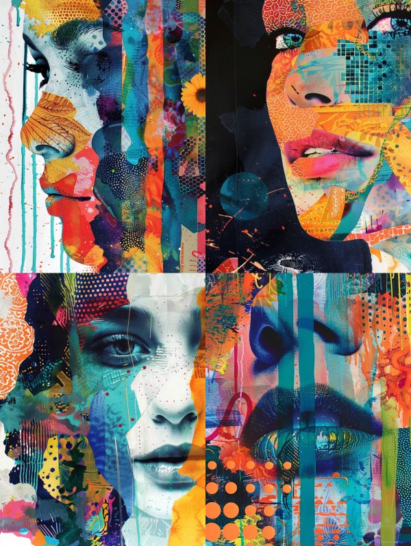 Prismatic Soul Collage