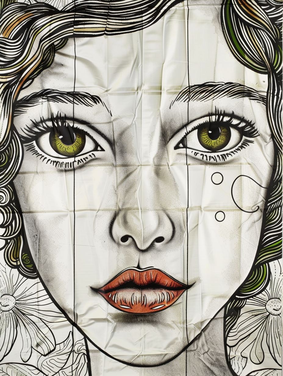 Graphic Ink Portrait - Image 2