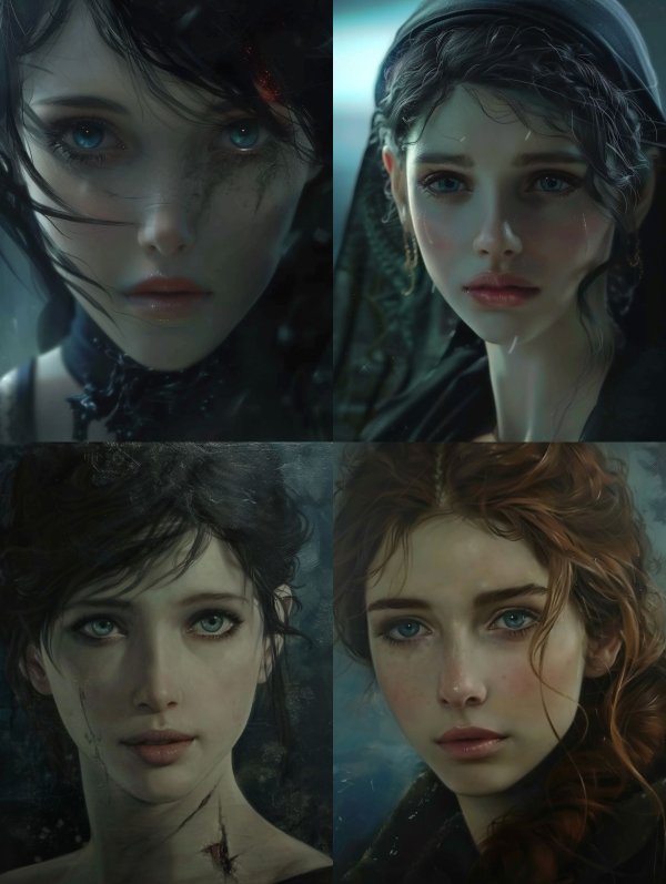Ethereal Shadow Gaze