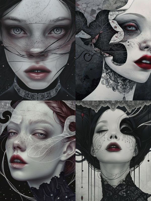 Ethereal Gothic Gaze