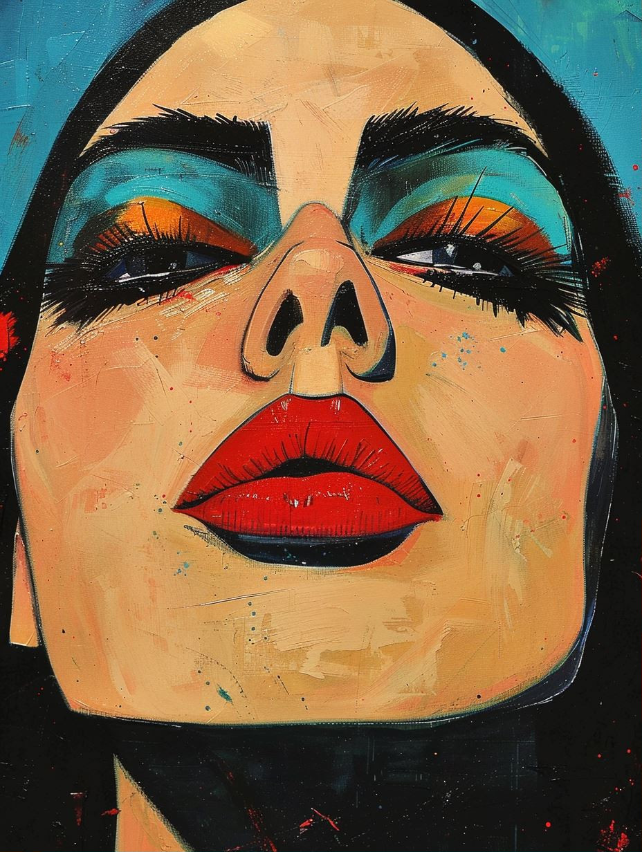 Vibrant Pop Art Portraiture