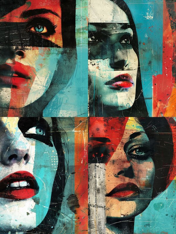 Abstract Urban Portrait