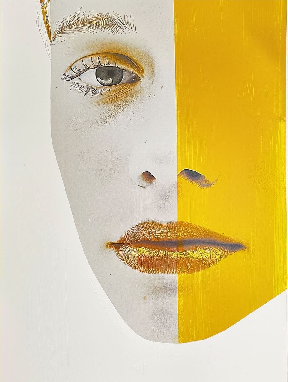 Golden Split Portrait - Image 4