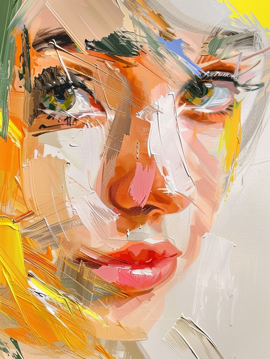Abstract Impressionist Muse - Image 3