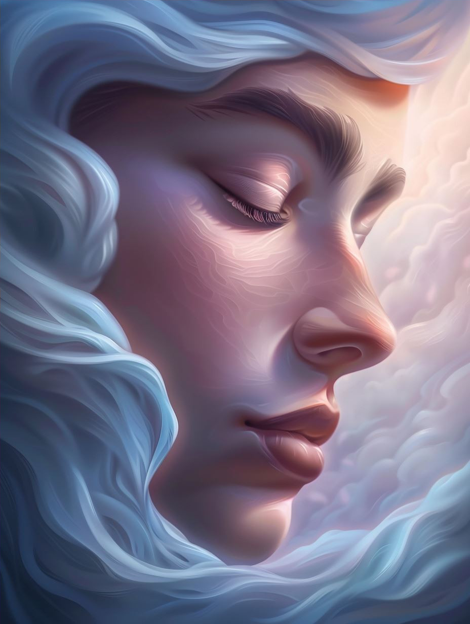 Prismatic Dream Portrait