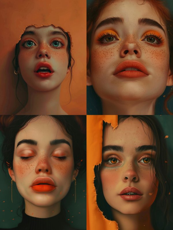 Surreal Gaze Through Paper