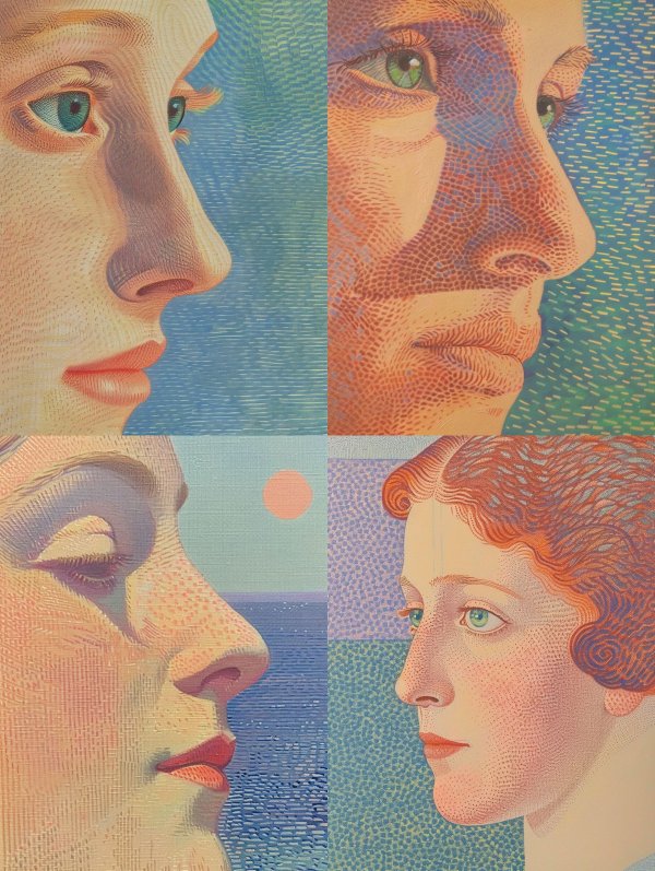 Etched Ethereal Gaze