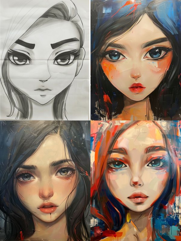 Evolution of Digital Portrait Art