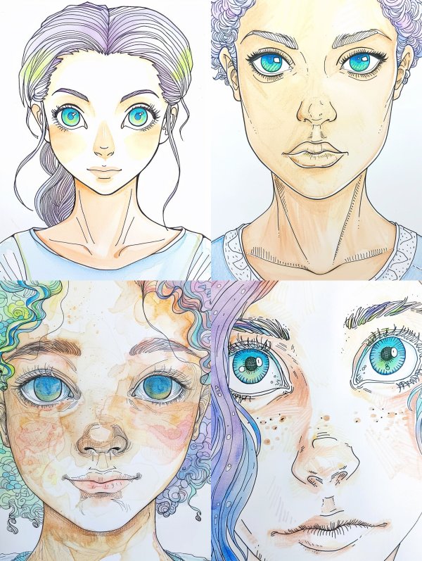 Pastel Ethereal Portrait