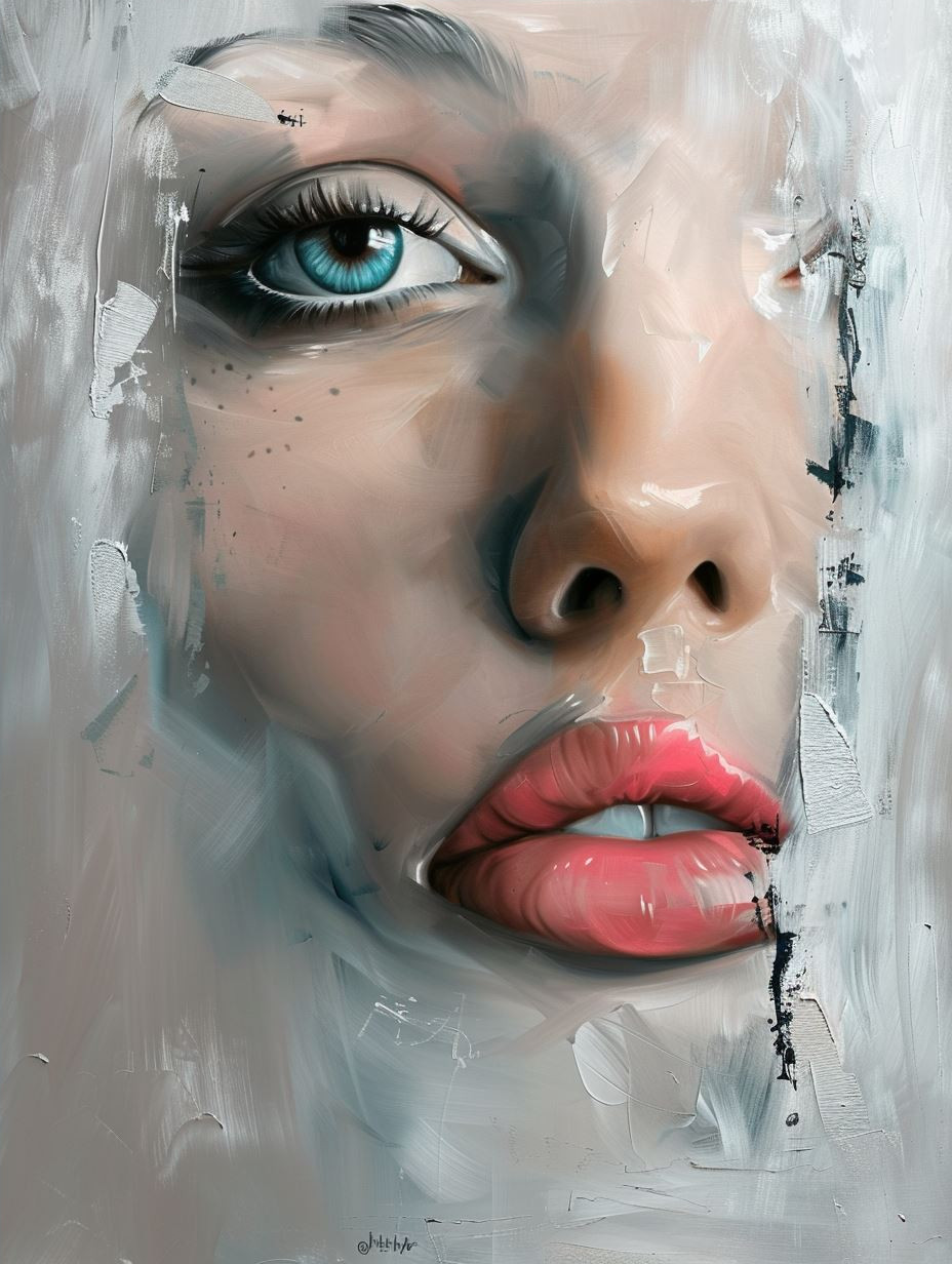 Ethereal Brushstroke Beauty