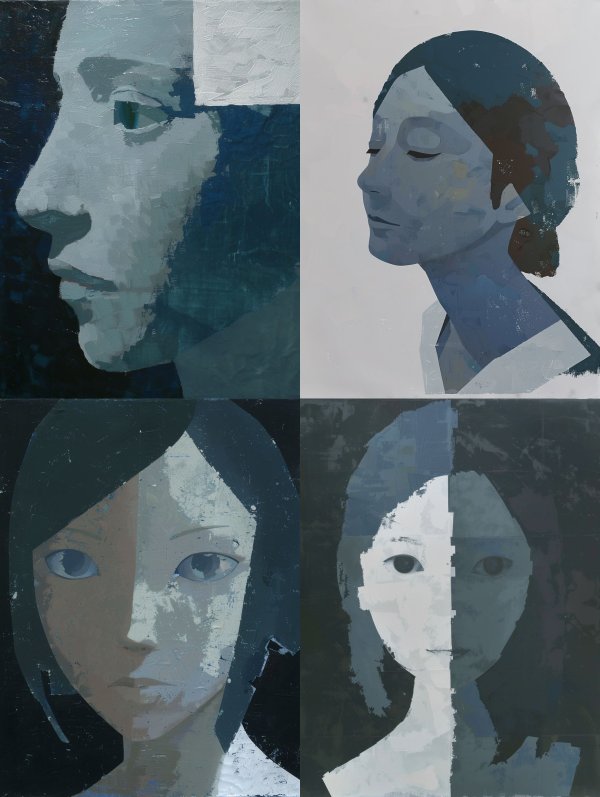 Melancholy in Muted Blue