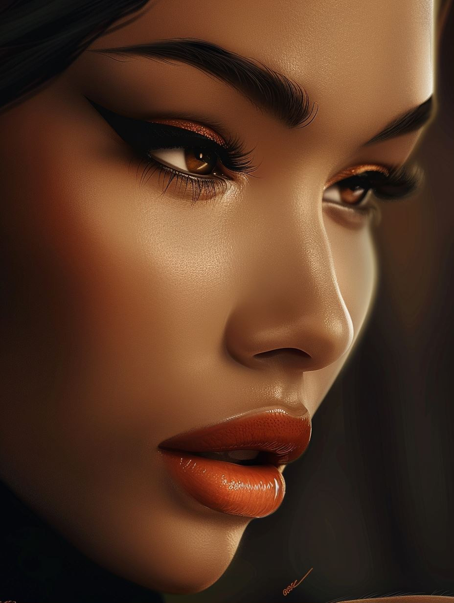 Golden Hour Glamour Portrait