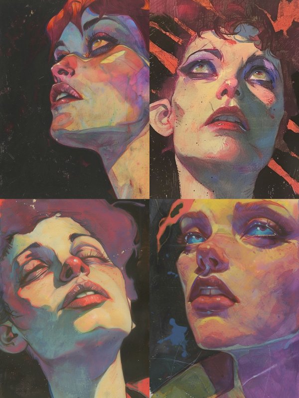 Prismatic Dream Portrait