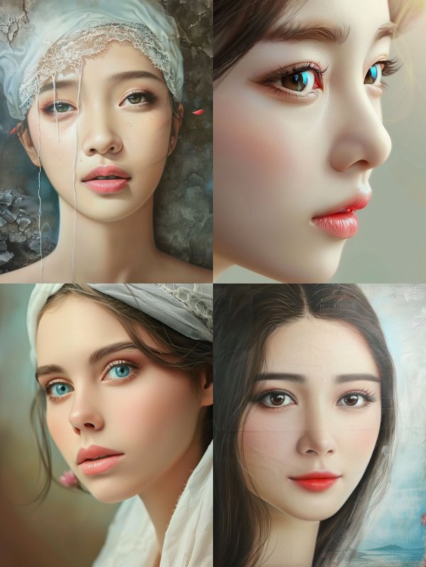 Ethereal Porcelain Dream