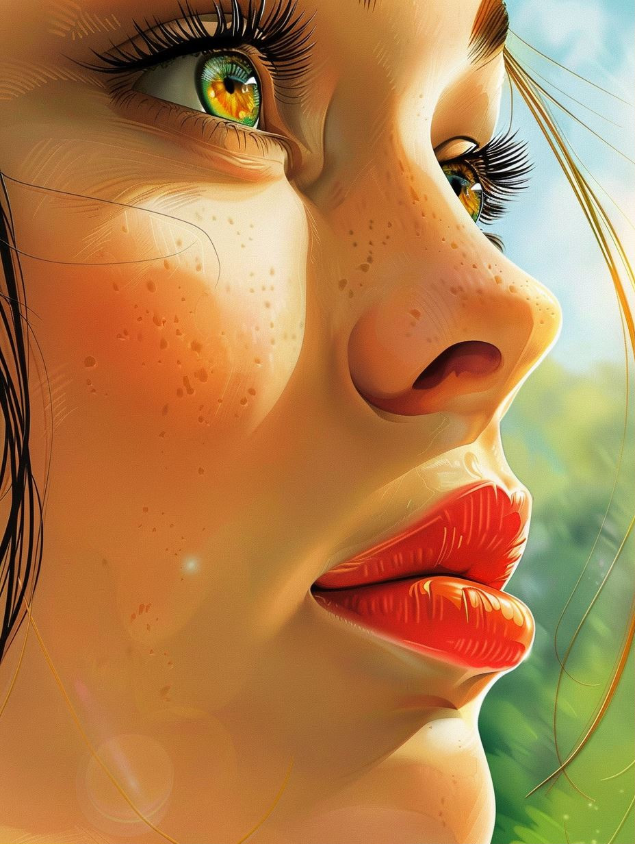 Golden Hour Ethereal Portrait