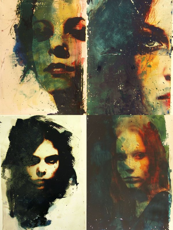 Abstract Ethereal Portrait