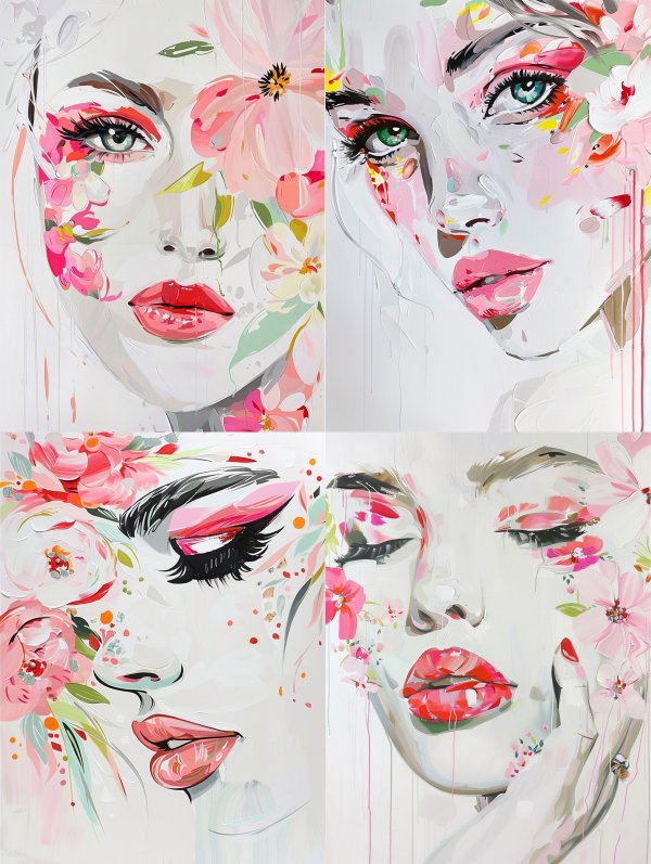 Floral Ethereal Muse