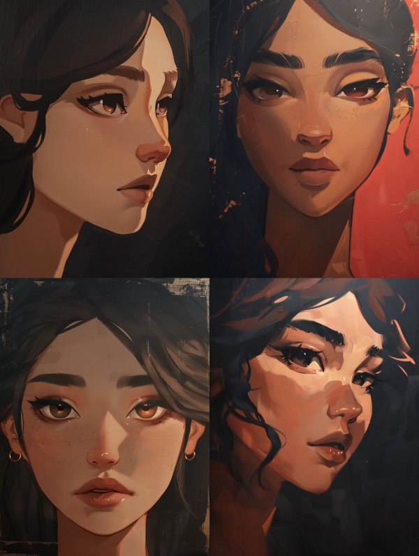 Amber Twilight Gaze