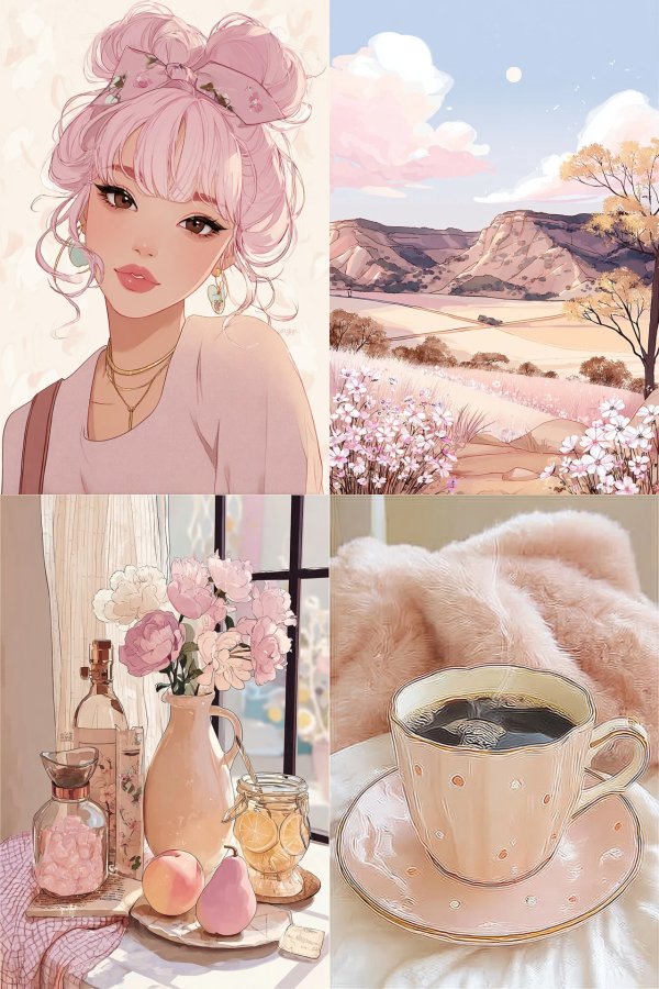 Pastel Blossom Dream