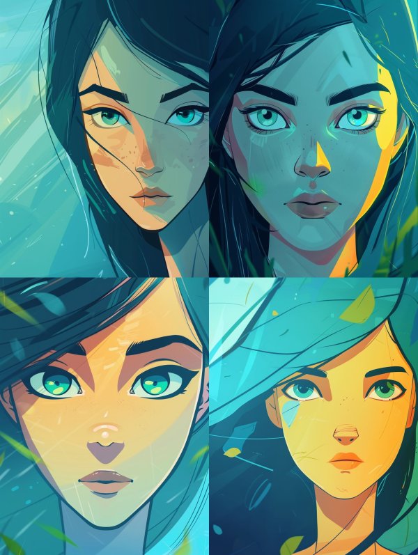 Azure Dream Portrait 3