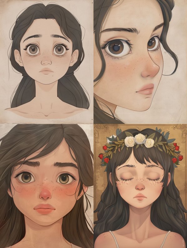 Soft Ethereal Digital Portraiture