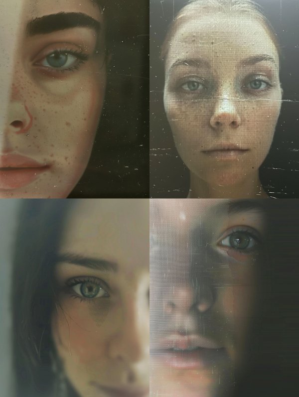 Ethereal Glass Gaze