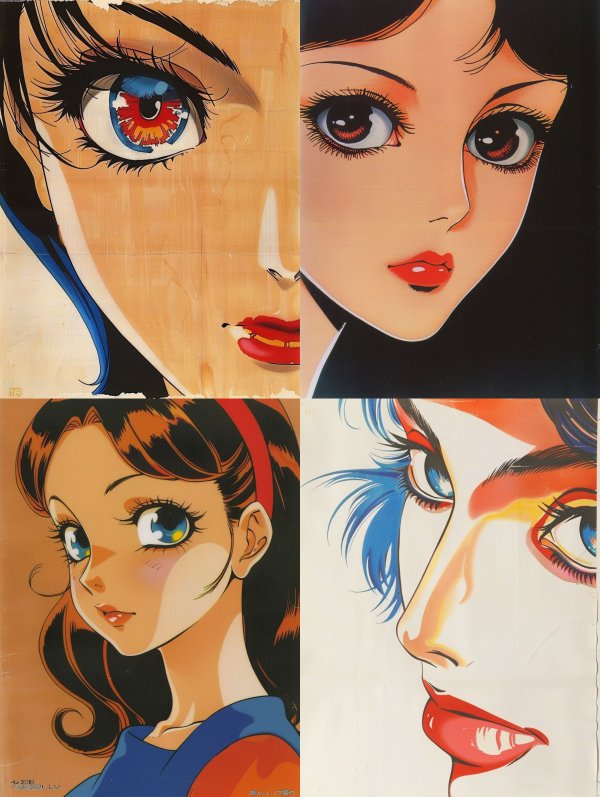 Vintage Anime Noir