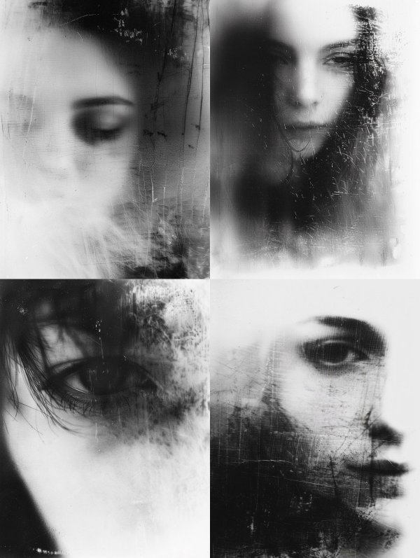 Ghostly Echoes in Monochrome