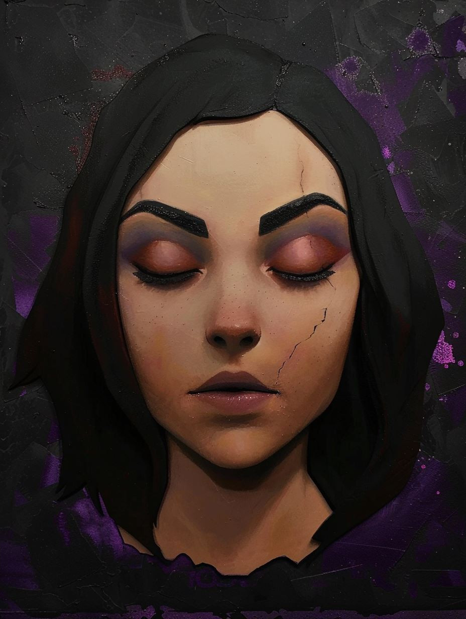 Mystic Violet Gaze - Image 4