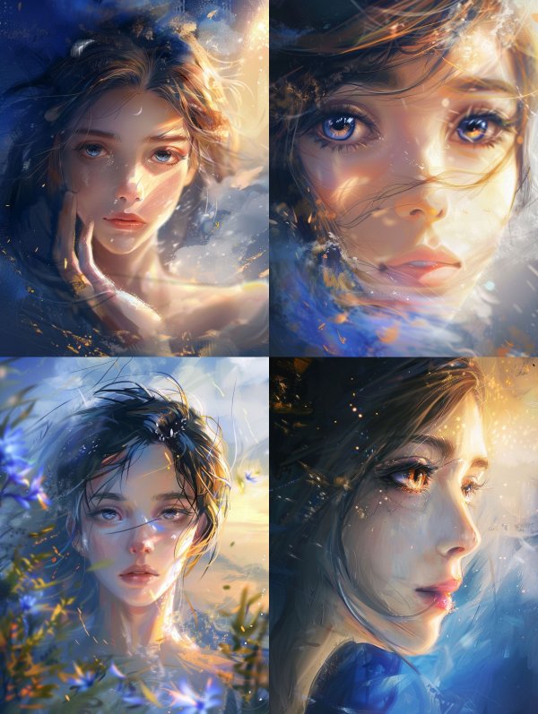 Celestial Ethereal Dream Portrait